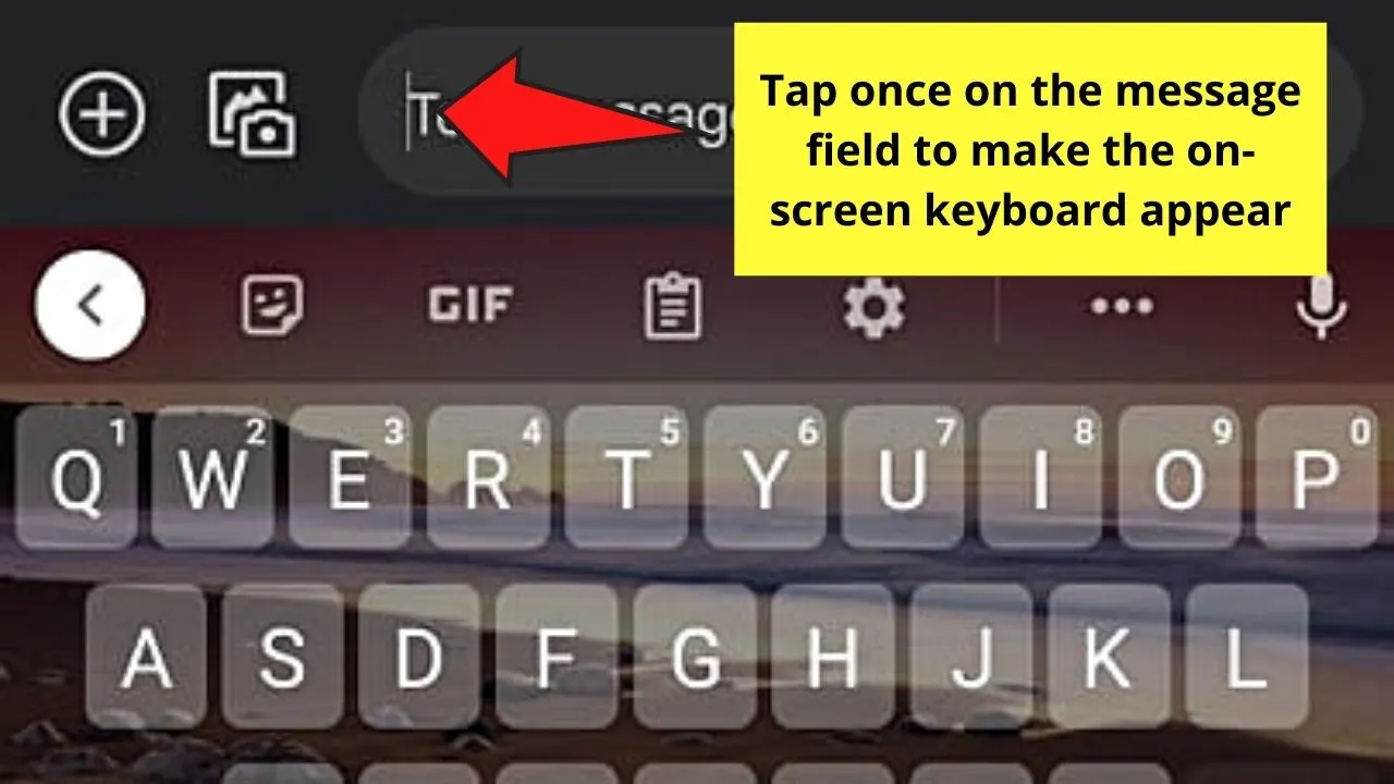 How to Clear the Clipboard on Android by Individually Deleting Text Items Step 2.2