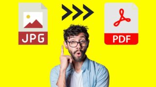 How to Convert a JPG into a PDF