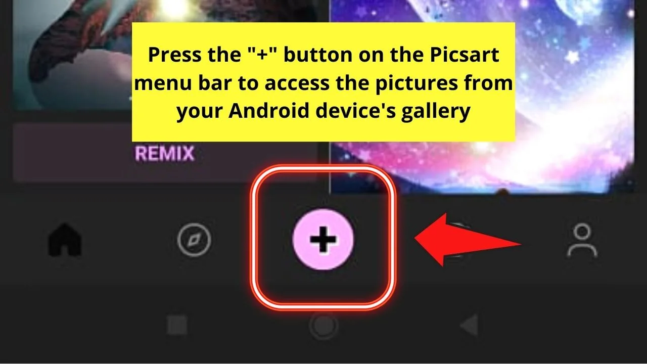 How to Crop a Picture on Android by Using a Third-Party App Step 2
