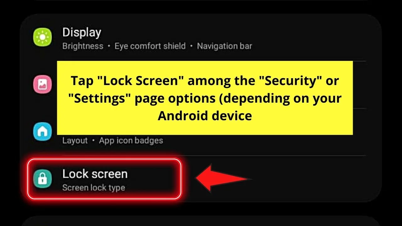 How to Get Rid of Double Lock Screen on Android Step 3