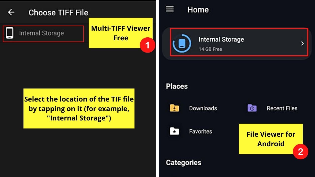 How to Open a TIF File on Android Step 2