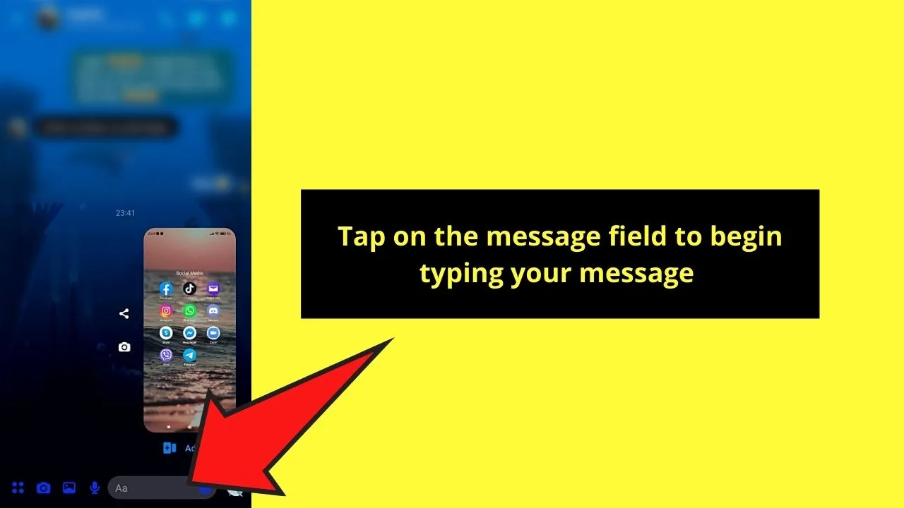 How to Recall a Text Message on Android Using an Alternative Messaging App Step 3