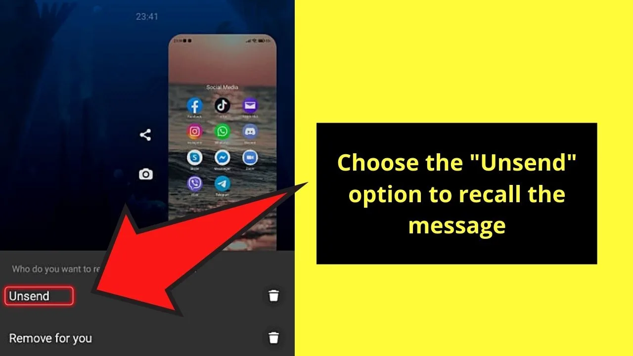 How to Recall a Text Message on Android Using an Alternative Messaging App Step 5.2
