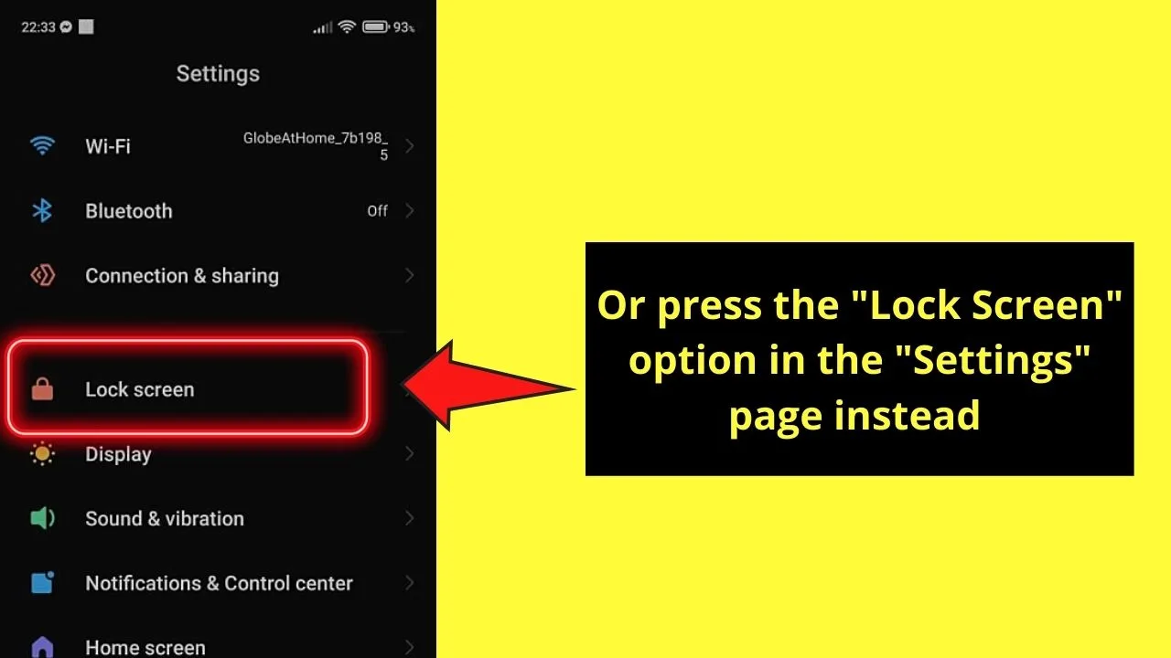 How to Turn Off Double Tap on Android Step 2.2