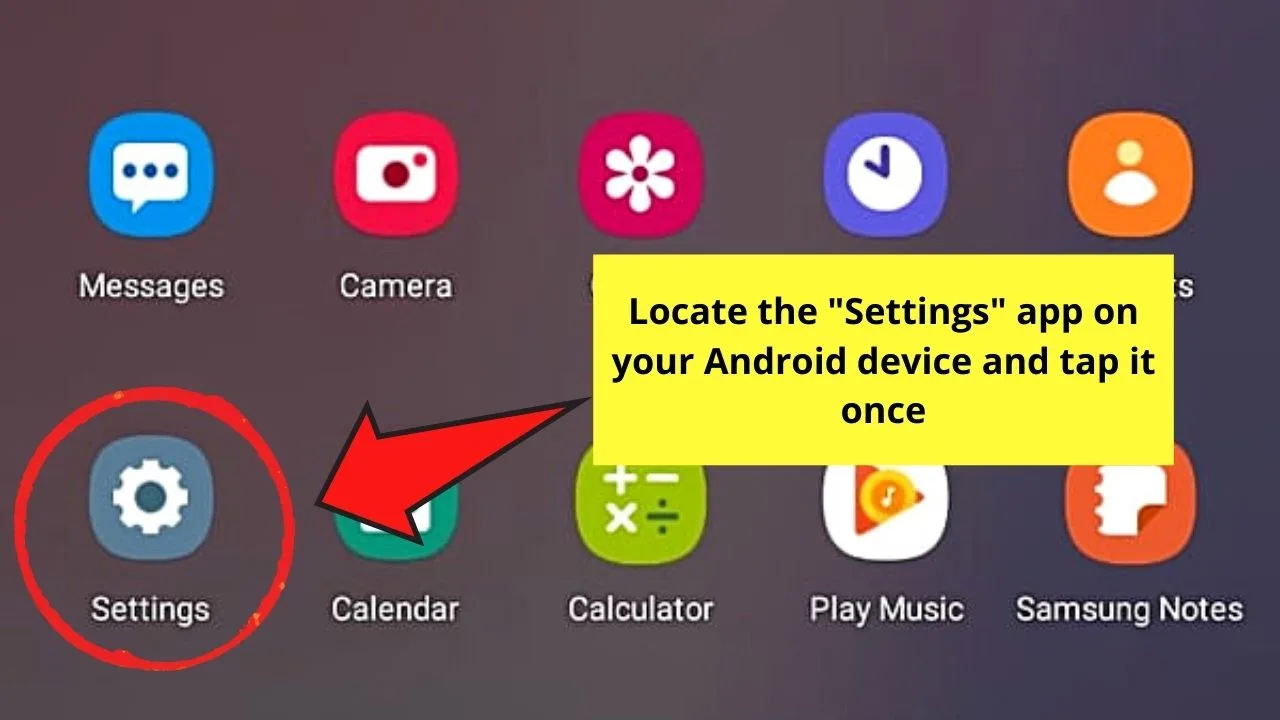 How to Turn Off Headphone Mode on Android by Resetting Android Device (Hard Reset) Step 1