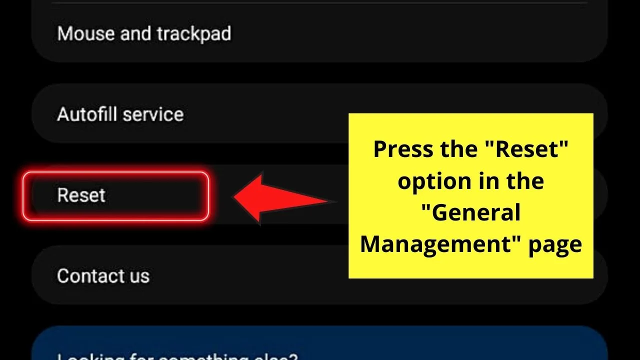 How to Turn Off Headphone Mode on Android by Resetting Android Device (Hard Reset) Step 3