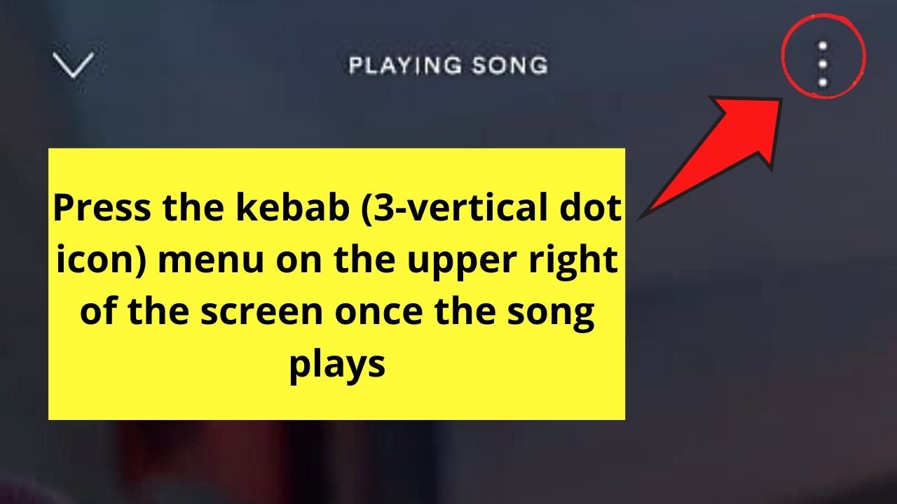 How to Add Music to Instagram Story Without Sticker by Sharing a Spotify Song to Instagram Story Step 3.2