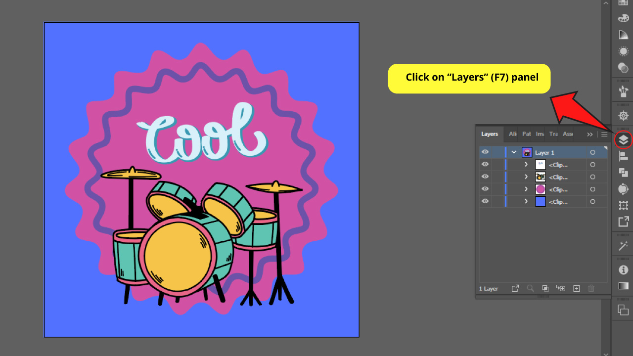 How-to-Copy-Layers-Using-“Alt”-key-in-Illustrator-Step-1