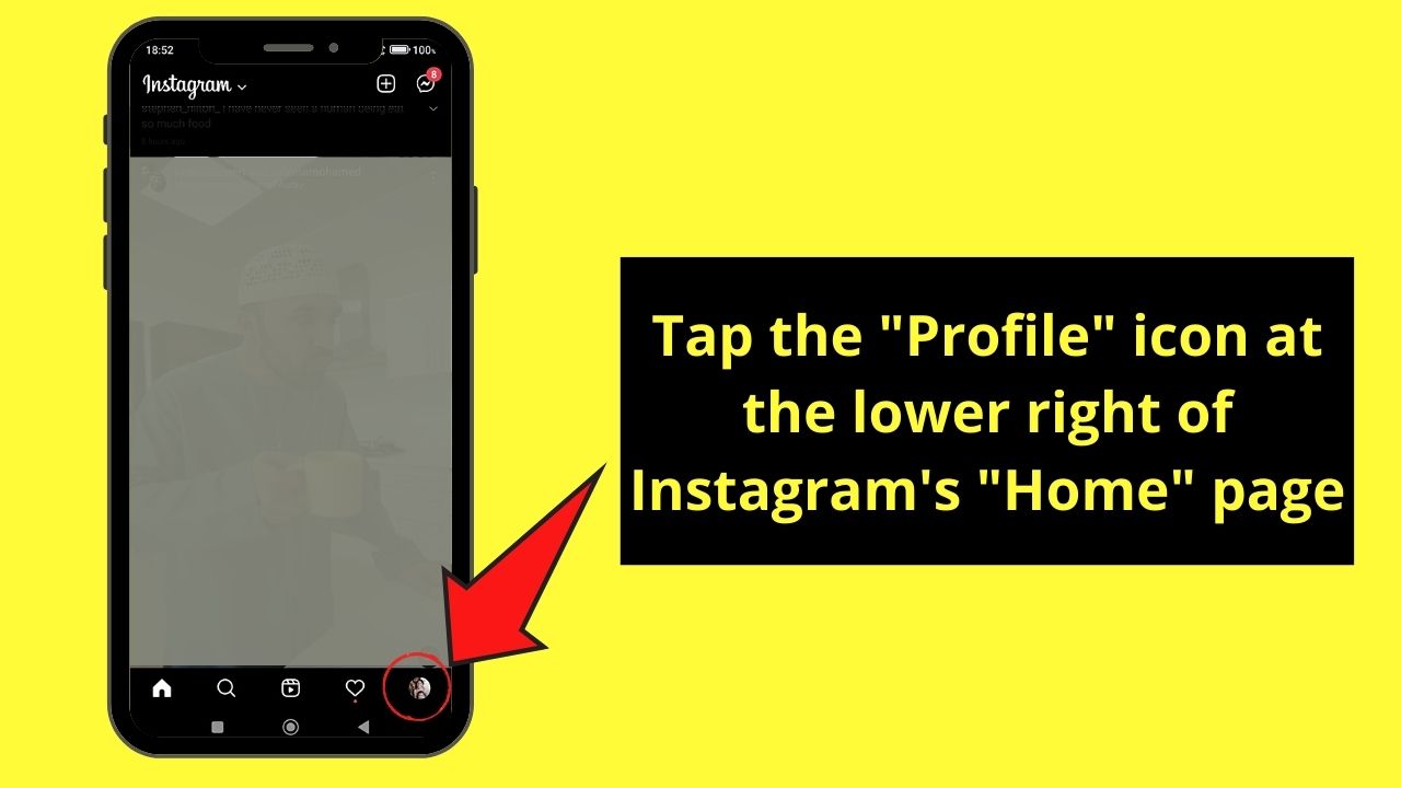 How to Fix Instagram “Couldn’t Load Activity” by Logging in to Your Instagram Account Step 1