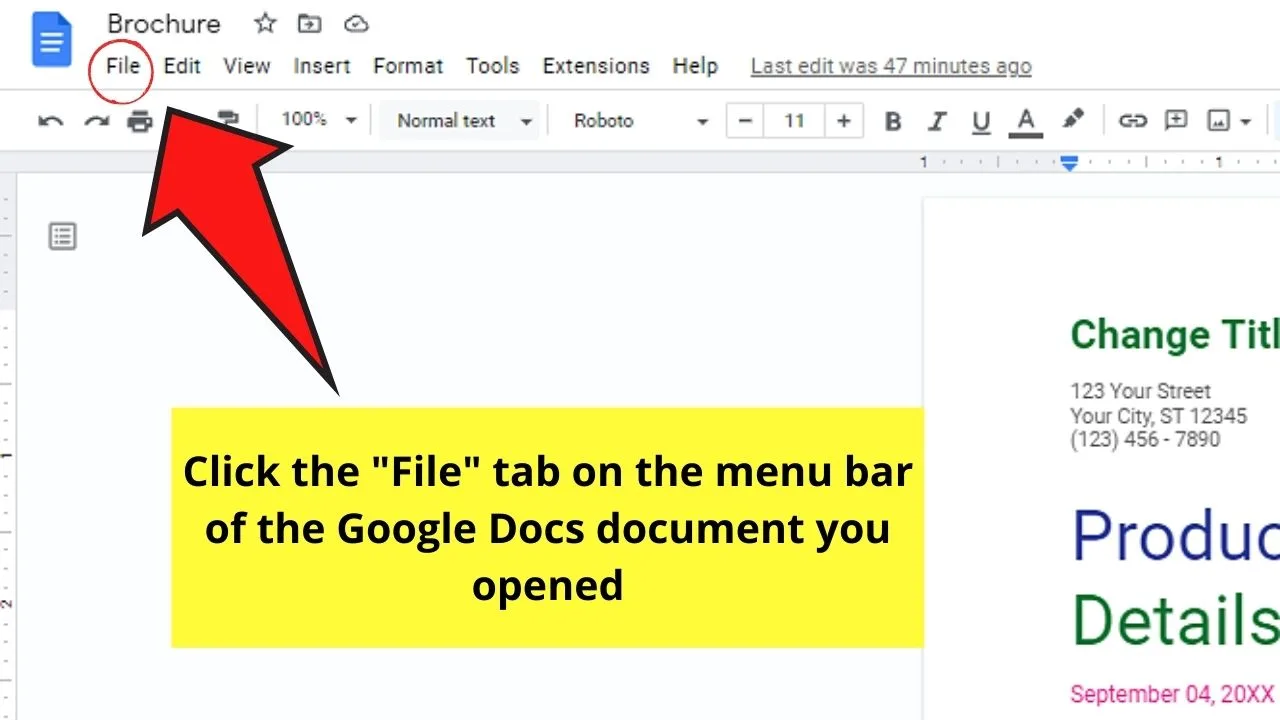 How to Print Double Sided in Google Docs Using Manual Printers Step 1