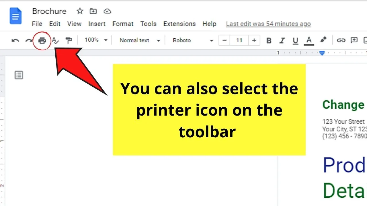 How to Print Double Sided in Google Docs Using Manual Printers Step 2.2