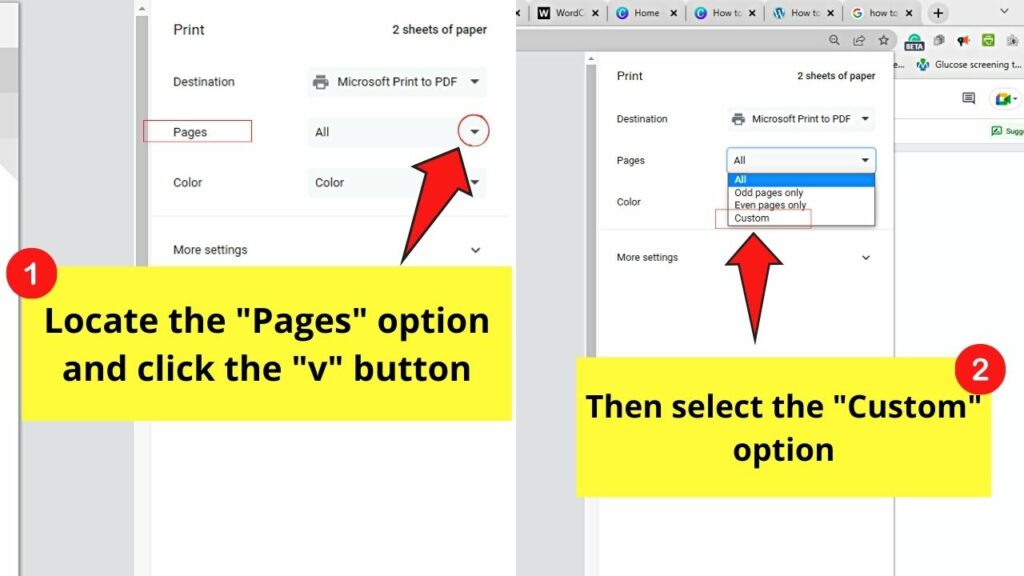 How To Print 2 Sided On Docs