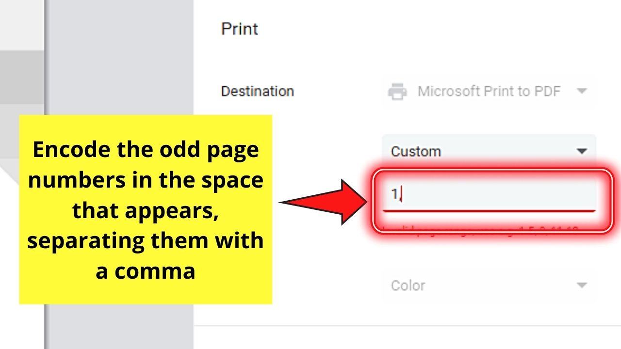 How to Print Double Sided in Google Docs Using Manual Printers Step 4