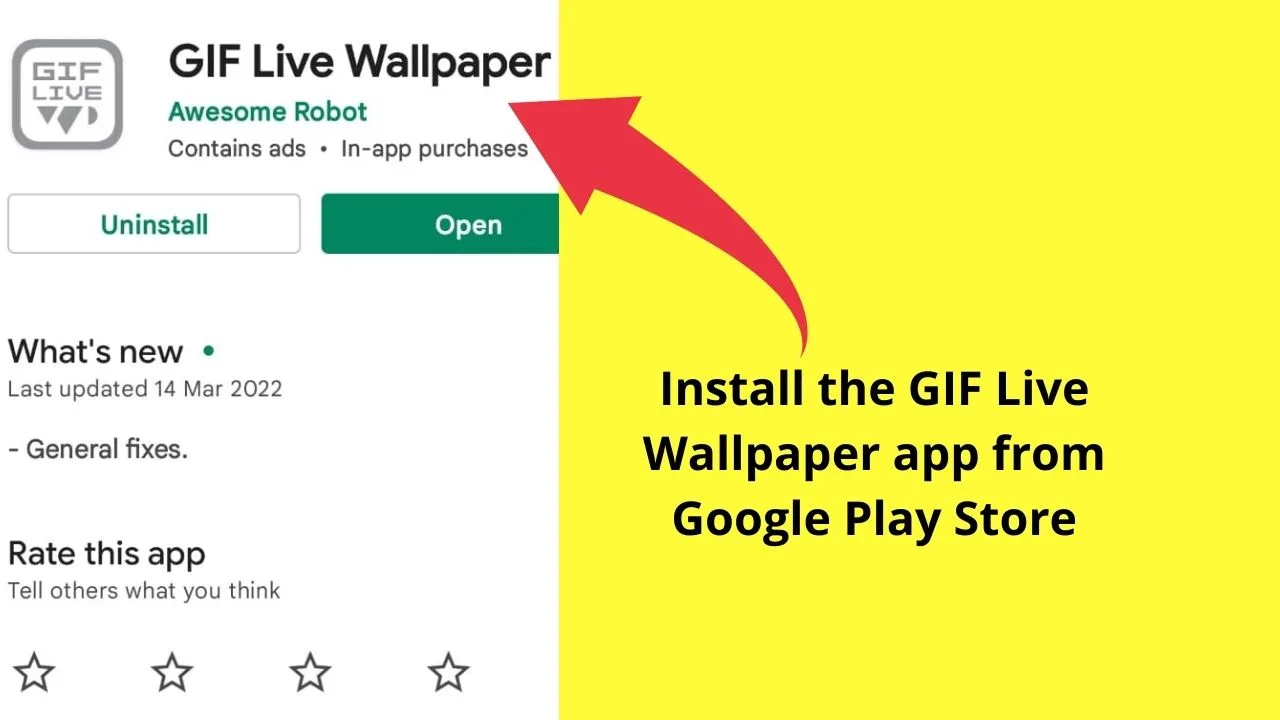 How to Set a GIF as a Wallpaper on Android Step 5