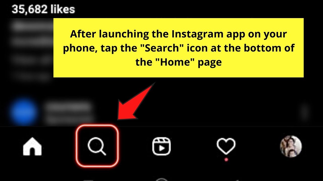 How to Unfollow Hashtags on Instagram by Heading to the Hashtag's Profile Page Step 1