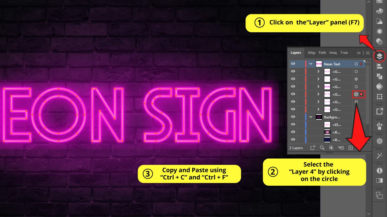 How-to-take-neon-text-to-another-level-in-Illustrator-Step-5