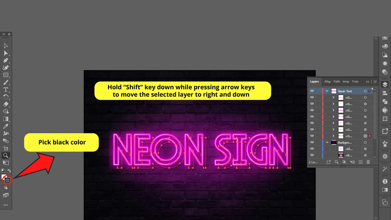 How-to-take-neon-text-to-another-level-in-Illustrator-Step-7