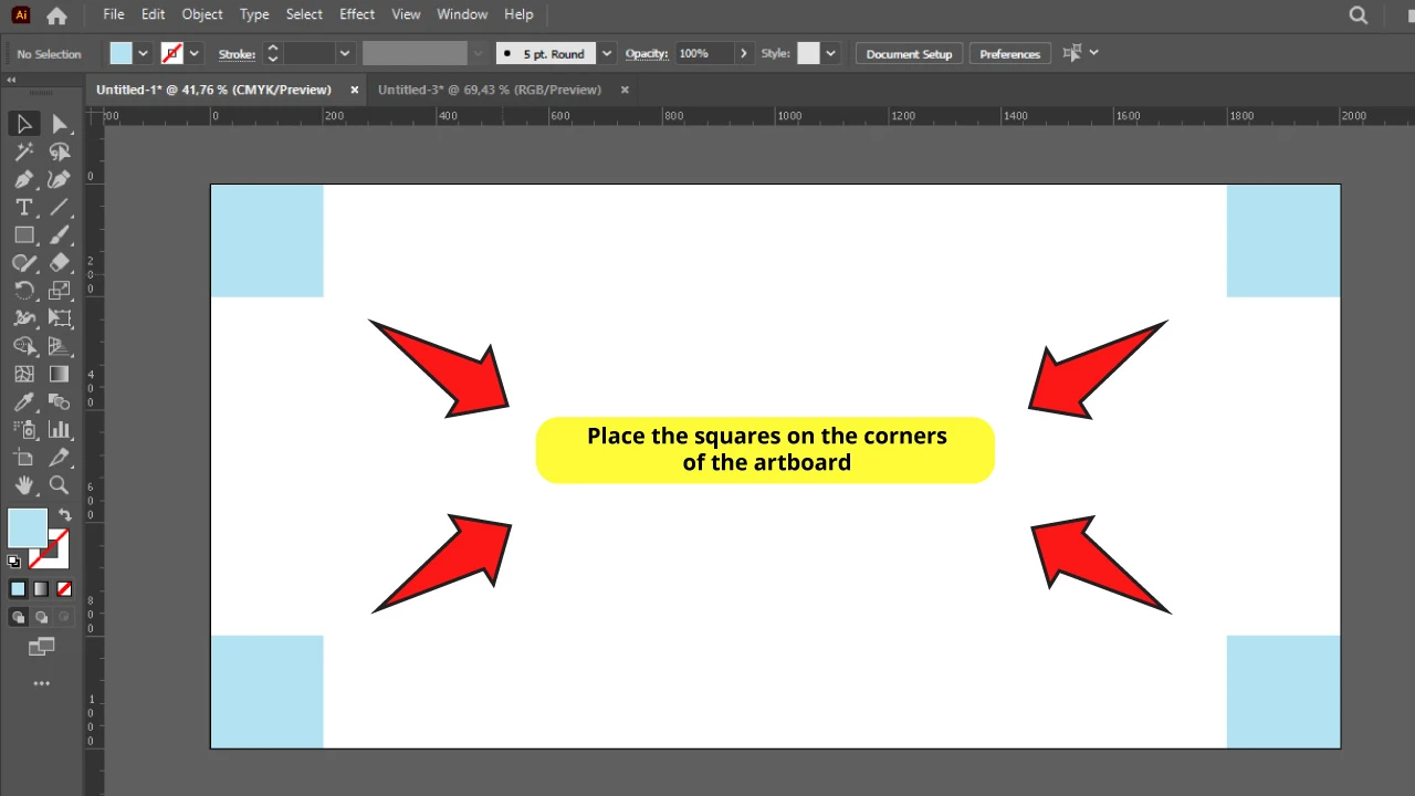 How to Add Ruler Guides in Illustrator Step 5
