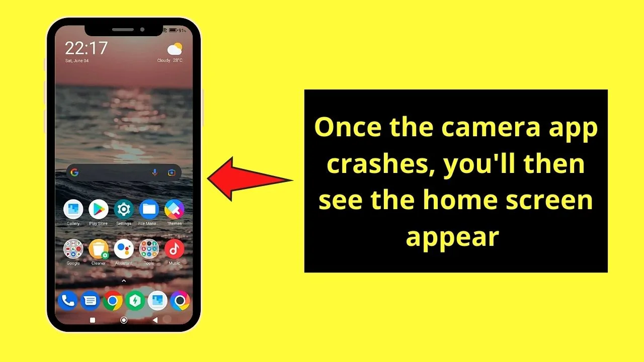 How to Bypass the Android Lock Screen Using the Camera Step 10