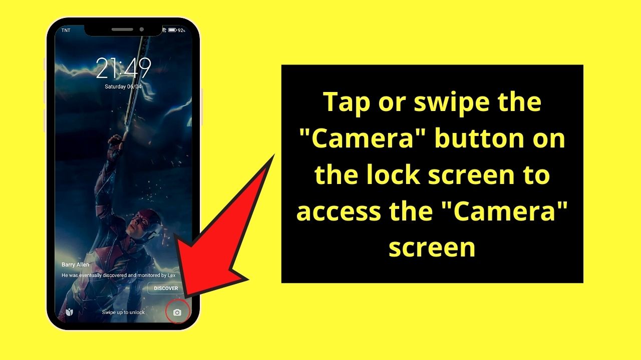 How to Bypass the Android Lock Screen Using the Camera Step 6