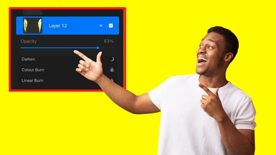 How to Change the Layer Opacity in Procreate