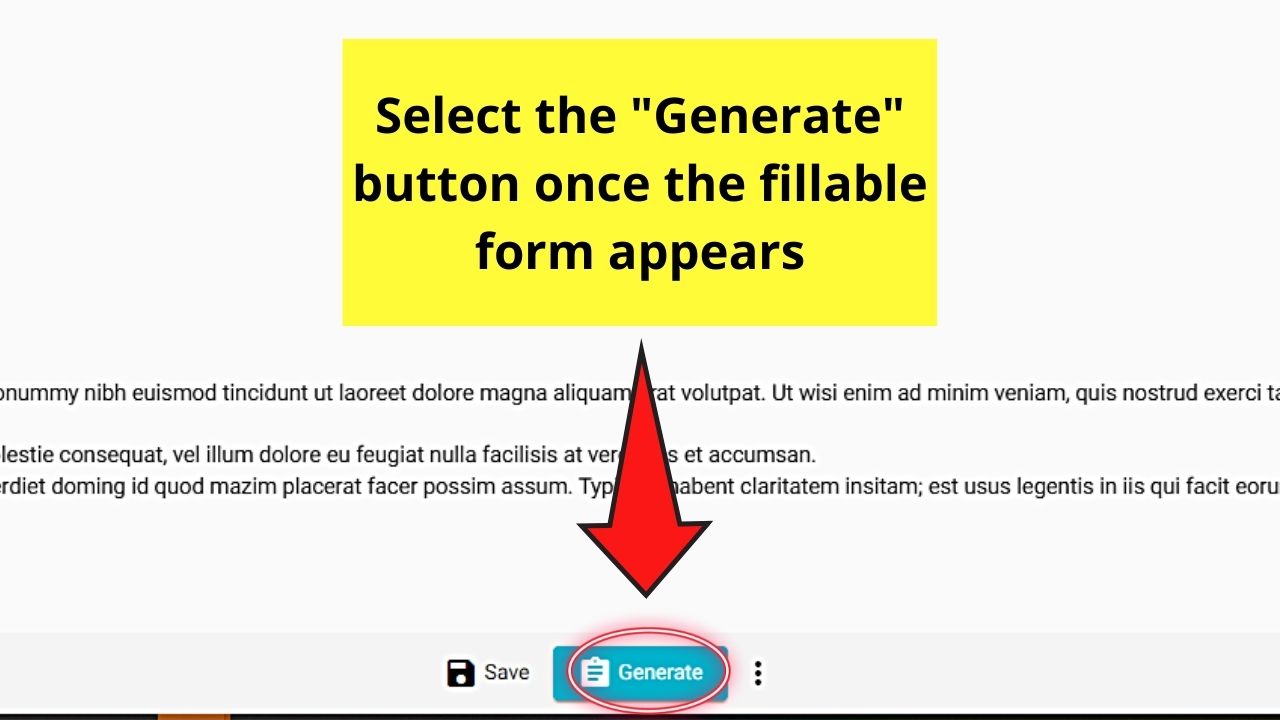 How to Create a Fillable Form in Google Docs by Installing Fillable Document Plug-in Step 16.1