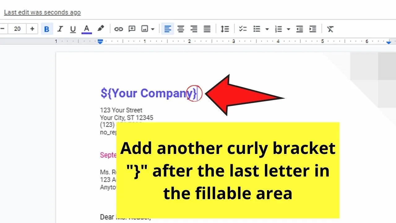 How to Create a Fillable Form in Google Docs by Installing Fillable Document Plug-in Step 3