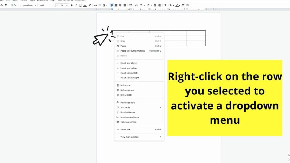 how-to-delete-a-table-row-in-google-docs-pinatech
