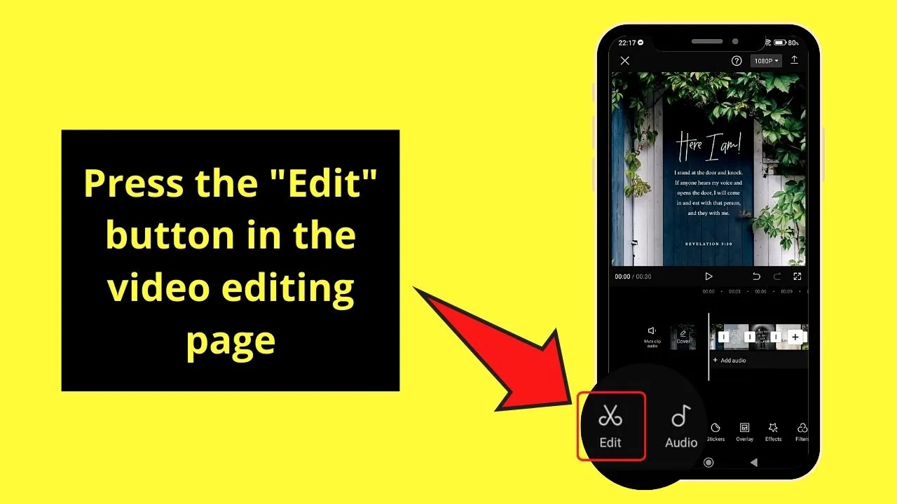 How to Make TikTok Photo Slideshow Faster Using CapCut Step 6