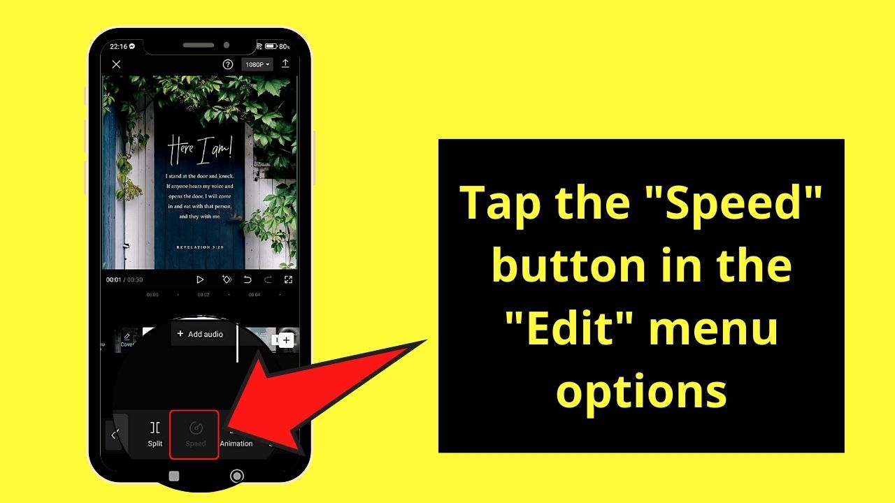 How to Make TikTok Photo Slideshow Faster Using CapCut Step 7