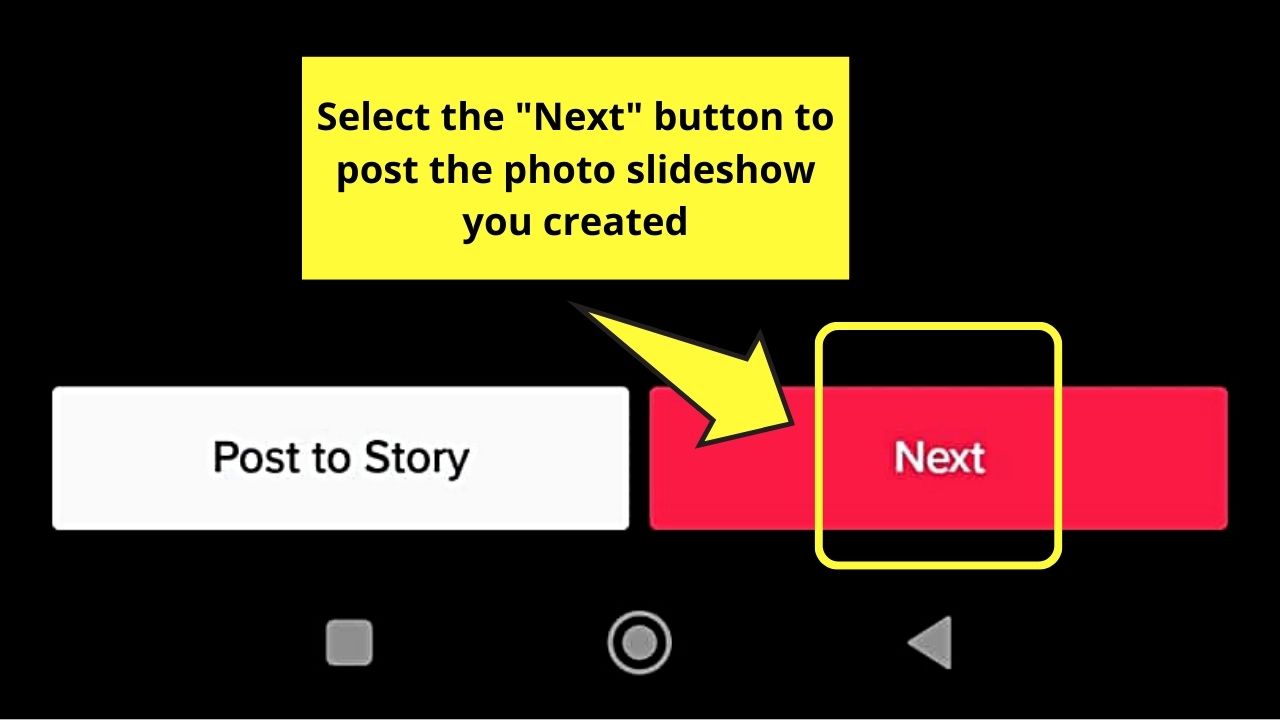 How to Make TikTok Photo Slideshow Faster Using Video Speed Step 14