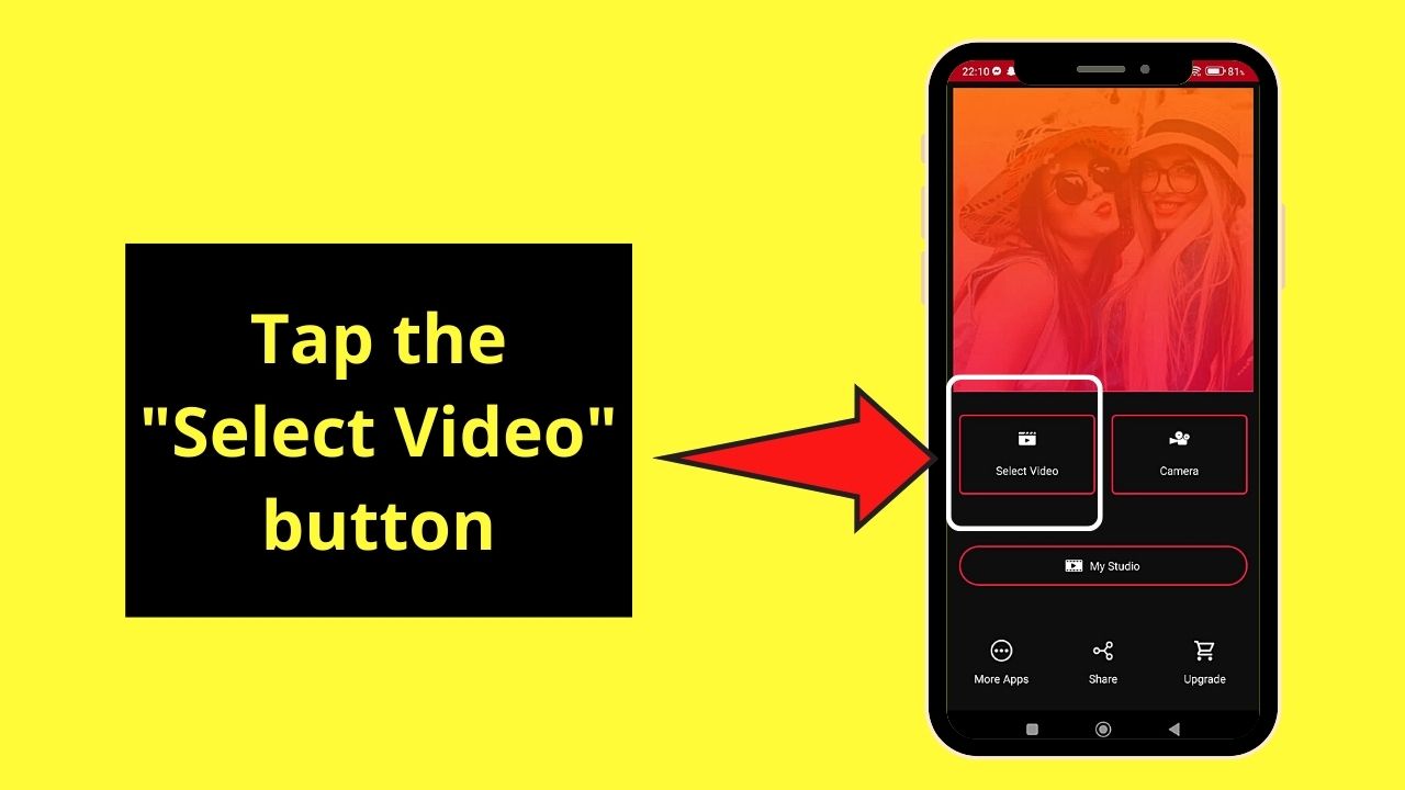 How to Make TikTok Photo Slideshow Faster Using Video Speed Step 5