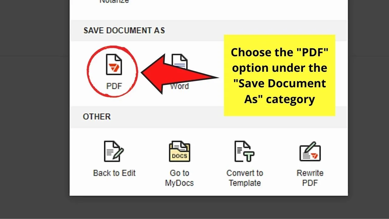 How to Make a Fillable PDF in Google Docs Step 9
