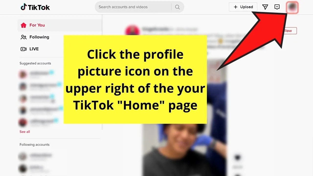 How to Add a Discord Link to Your Tiktok Using a PC Step 9
