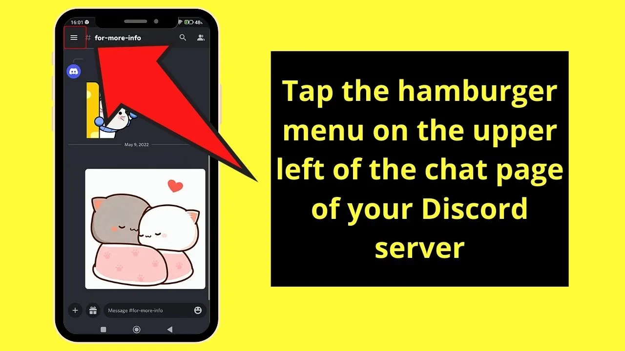How to Disable GIFs on Discord Mobile by Deactivating Display Options Step 1How to Disable GIFs on Discord Mobile by Deactivating Display Options Step 1