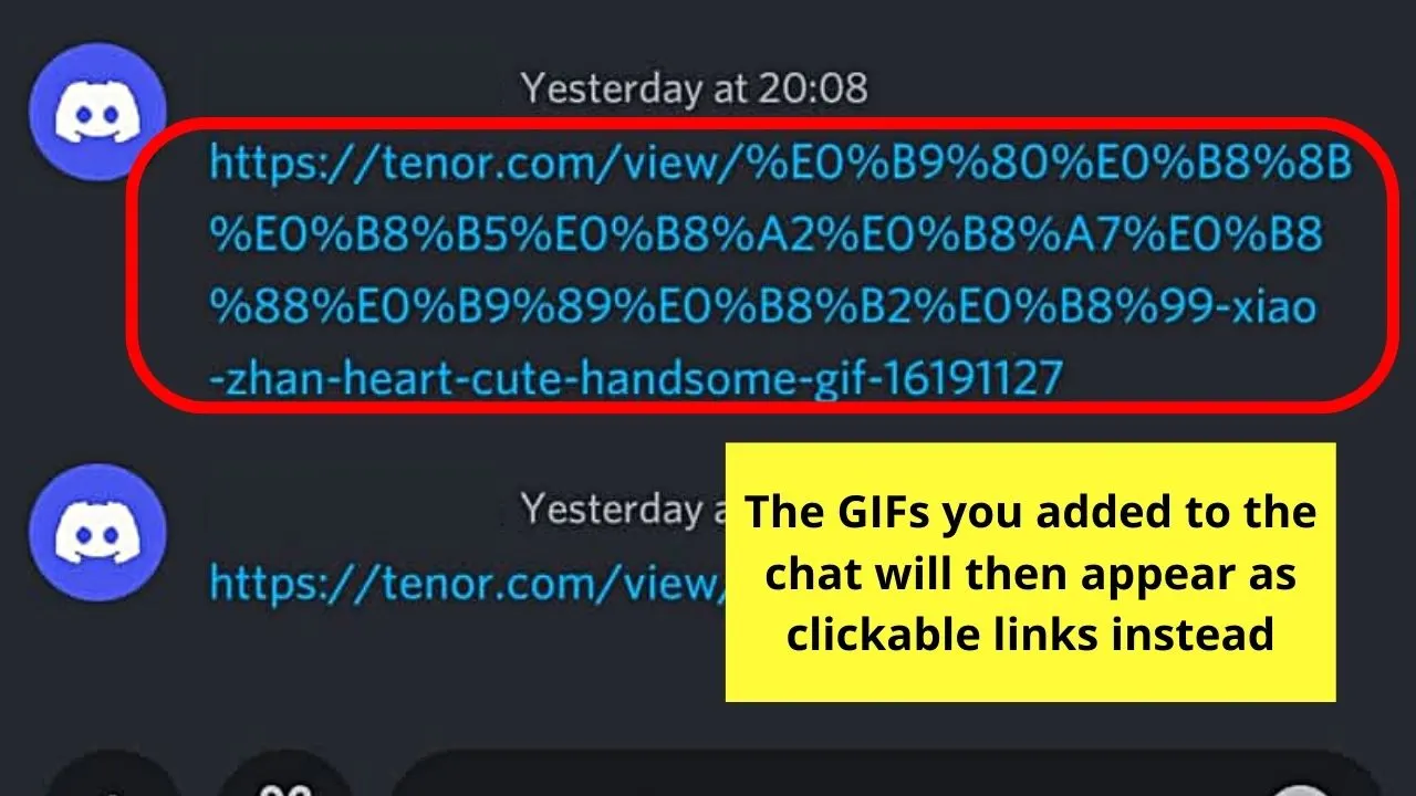 How to Disable GIFs on Discord Mobile by Deactivating Display Options Step 4.2
