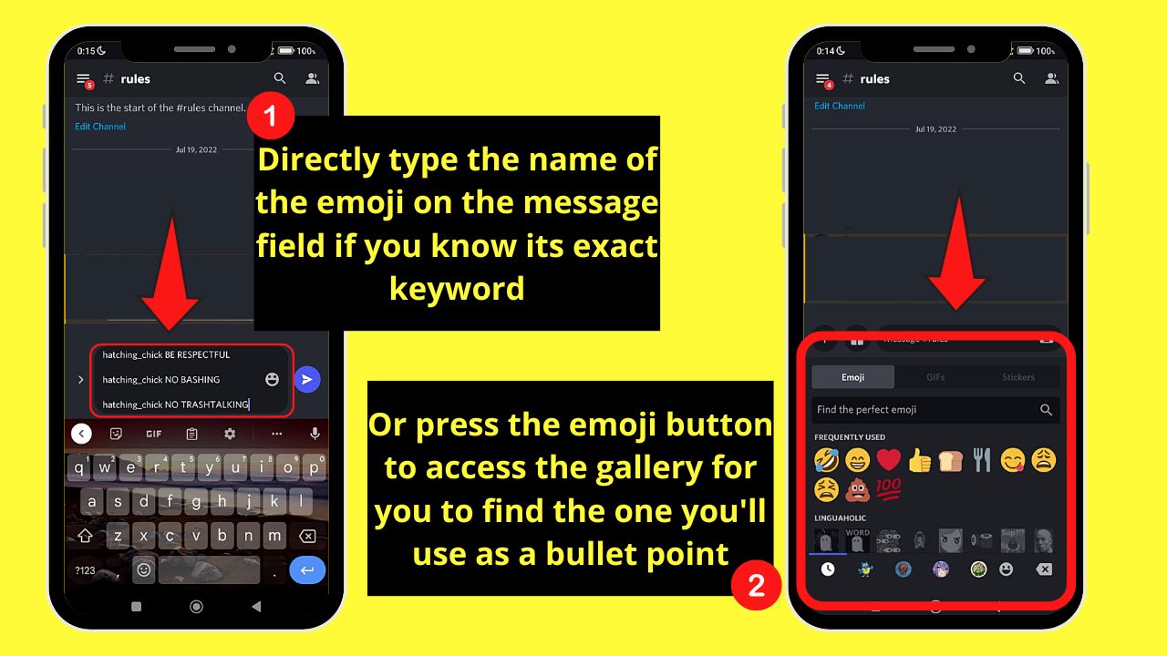 How to Make a Rules Channel in Discord Mobile Step 18