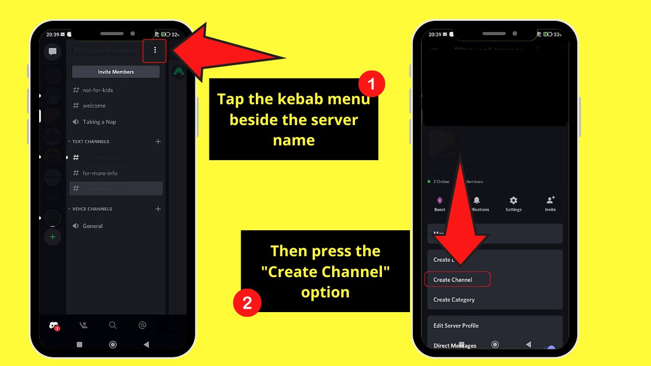 How to Make a Rules Channel in Discord Mobile Step 3