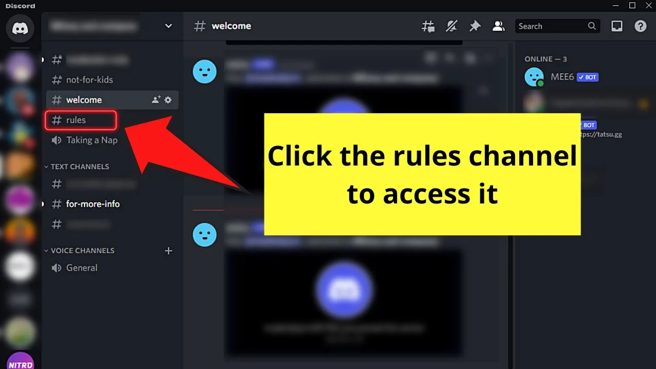 How to Make a Rules Channel in Discord on a Desktop Step 14