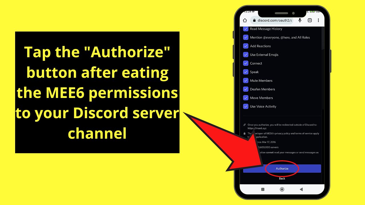 How to Make a Welcome Channel in Discord Mobile Step 21