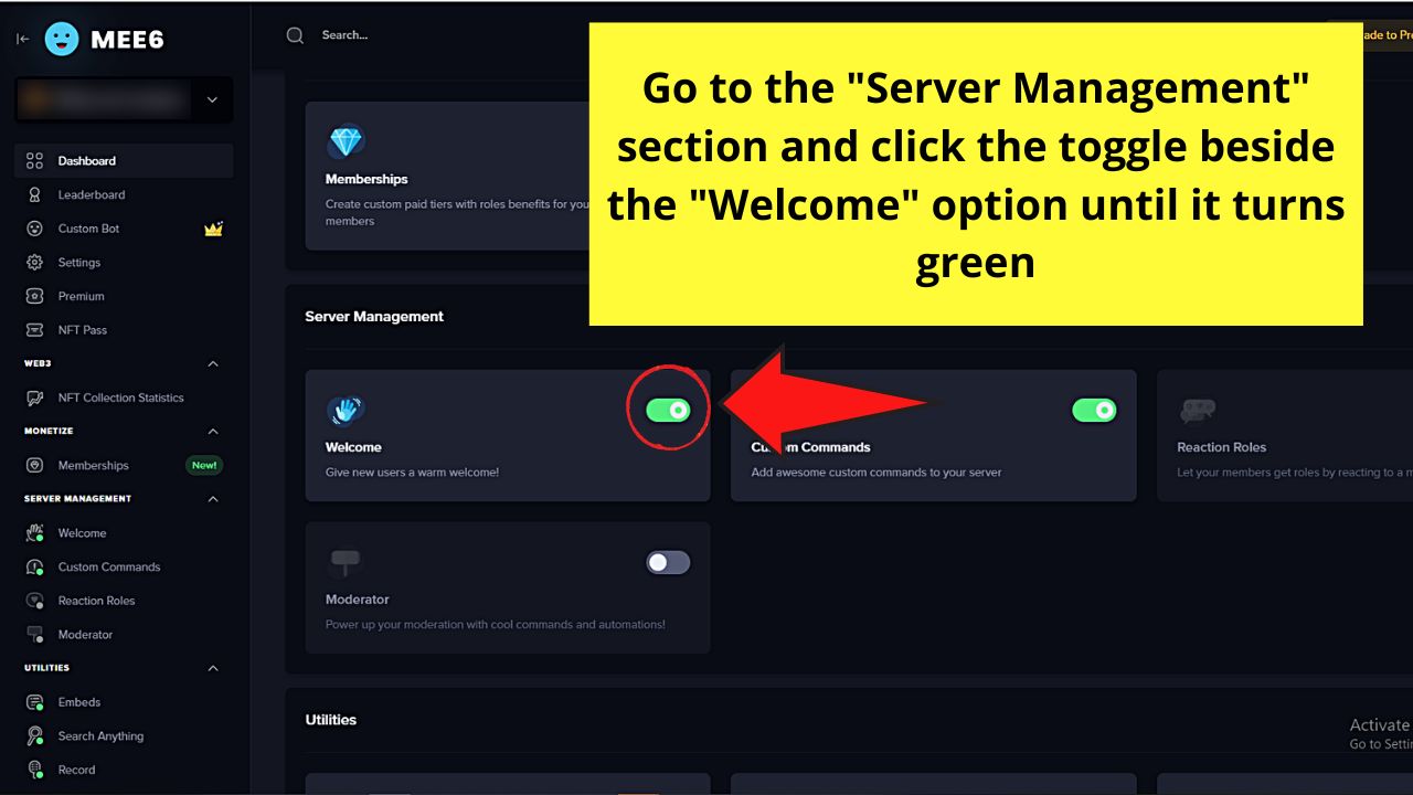 How to Make a Welcome Channel in Discord on a Desktop Step 16
