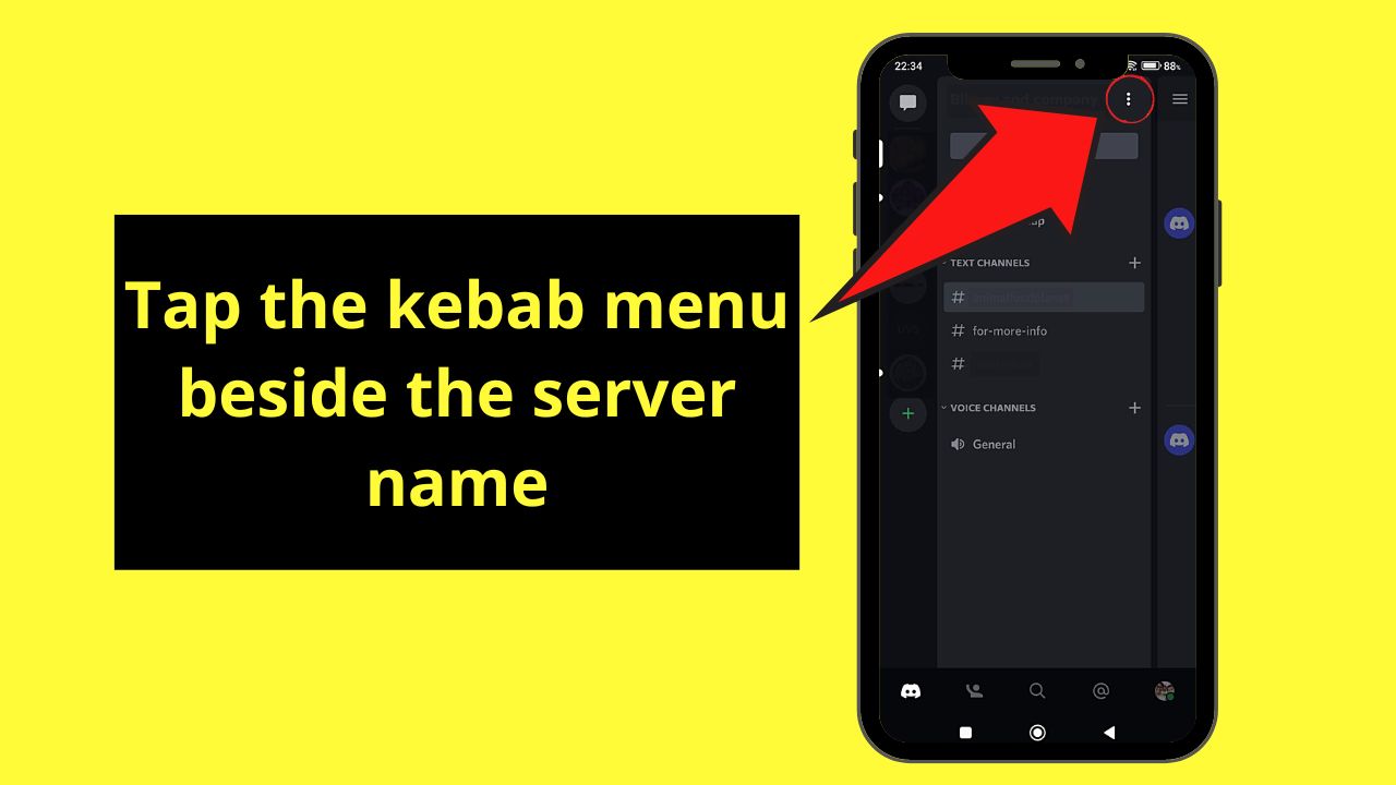 How to Make an AFK Channel in Discord Mobile Step 7.1