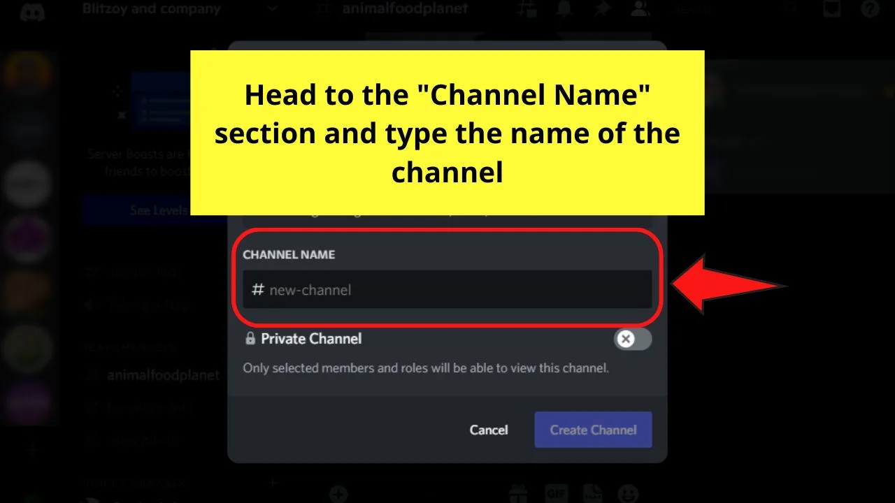 How to Make an AFK Channel in Discord on a Computer Step 4