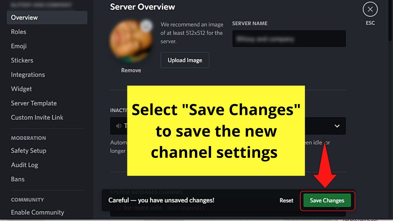How to Make an AFK Channel in Discord on a Computer Step 9.1