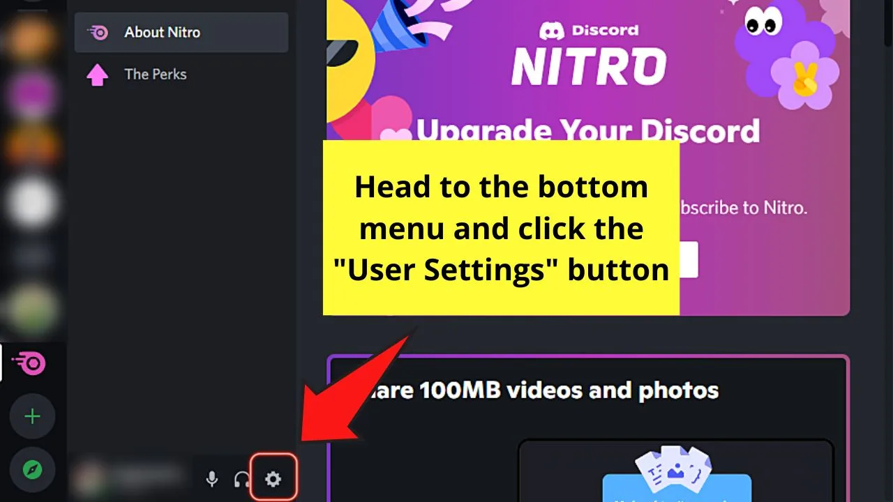 How to Make the Discord Profile Pic a GIF on a Computer Step 2