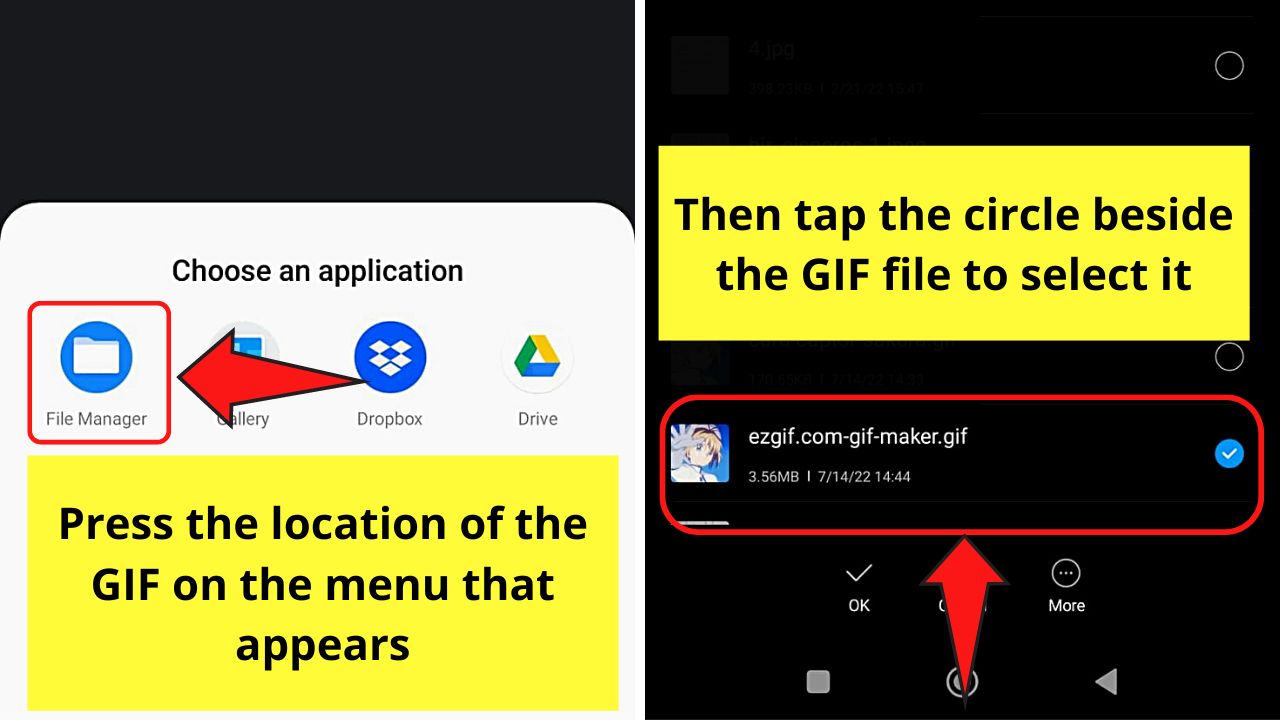 How to Make the Discord Profile Pic a GIF on a Mobile Phone Step 6