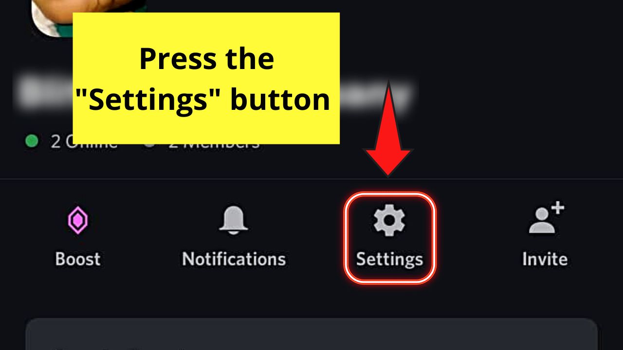 How to Move Discord Channels on Mobile Step 3