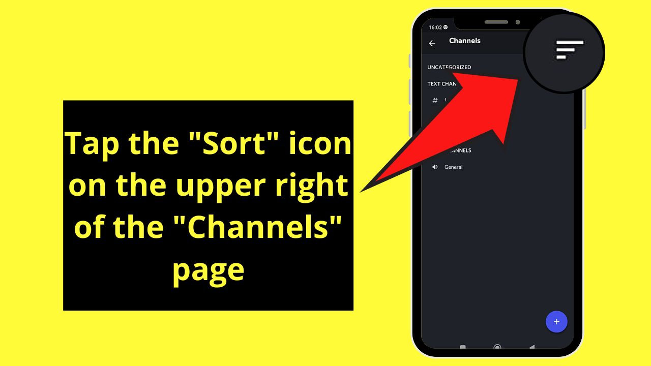 How to Move Discord Channels on Mobile Step 5