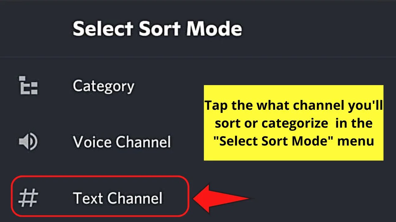 How to Move Discord Channels on Mobile Step 6
