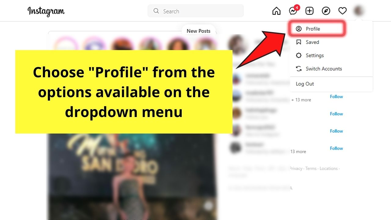 How to Put a Discord Link to your Instagram Bio — PC Version Step 10
